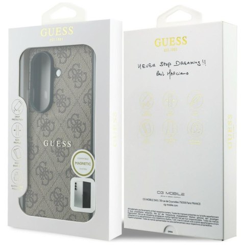 Guess 4G Classic MagSafe - Etui Samsung Galaxy Z Fold 8 Ultra (brązowy)