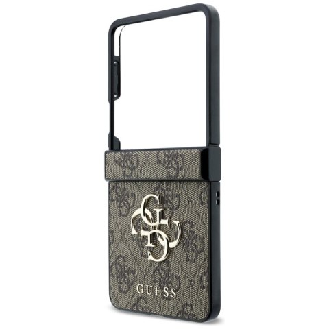 Guess Big 4G Logo - Etui Samsung Galaxy Z Flip 8 (brązowy)