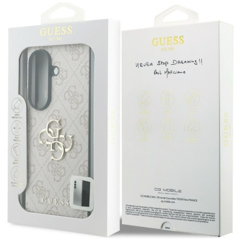 Guess Big 4G Logo - Etui Samsung Galaxy Z Fold 8 Ultra (różowy)