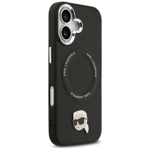 Karl Lagerfeld Karl Pin MagSafe - Etui iPhone 17 (czarny)