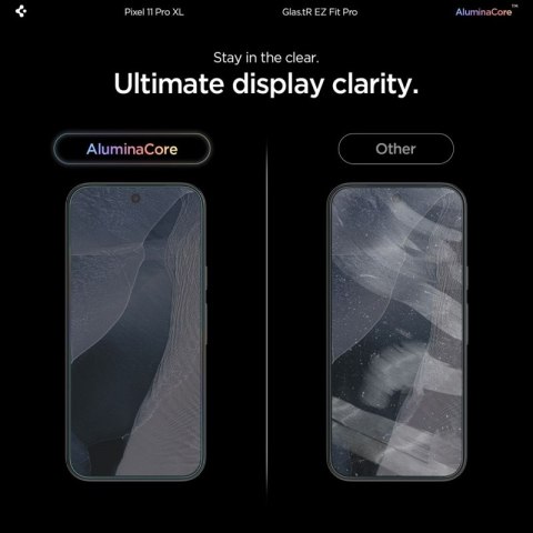 Spigen Glas.tR EZ Fit Pro AC 2-Pack - Szkło hartowane do Google Pixel 11 Pro XL (2 szt)