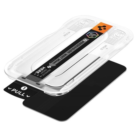Spigen Glas.tR EZ Fit Pro AC Privacy 2-Pack - Hartowane szkło prywatyzujące do Google Pixel 9 / 9 Pro / 10 Pro / 11 Pro (2 szt)