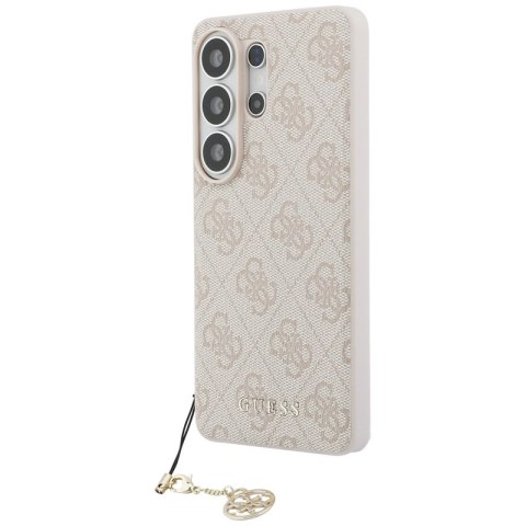 Guess 4G Classic Logo Charm MagSafe - Etui Samsung Galaxy S26 Ultra (różowy)