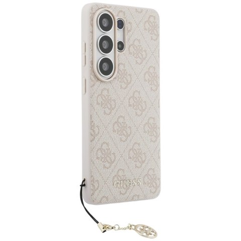 Guess 4G Classic Logo Charm MagSafe - Etui Samsung Galaxy S26 Ultra (różowy)