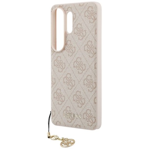 Guess 4G Classic Logo Charm MagSafe - Etui Samsung Galaxy S26 Ultra (różowy)