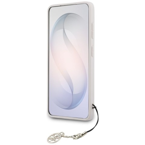 Guess 4G Classic Logo Charm MagSafe - Etui Samsung Galaxy S26 (różowy)