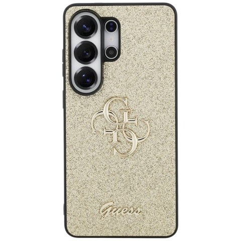 Guess Fixed Glitter Big 4G Metal Logo - Etui Samsung Galaxy S26 Ultra (złoty)