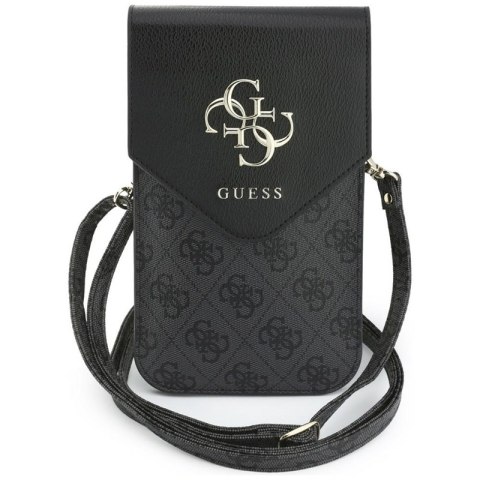 Guess Graines 4G & Classic Logos - Torebka na telefon (czarny)
