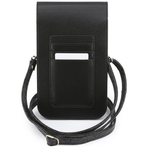 Guess Graines 4G & Classic Logos - Torebka na telefon (czarny)