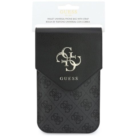 Guess Graines 4G & Classic Logos - Torebka na telefon (czarny)