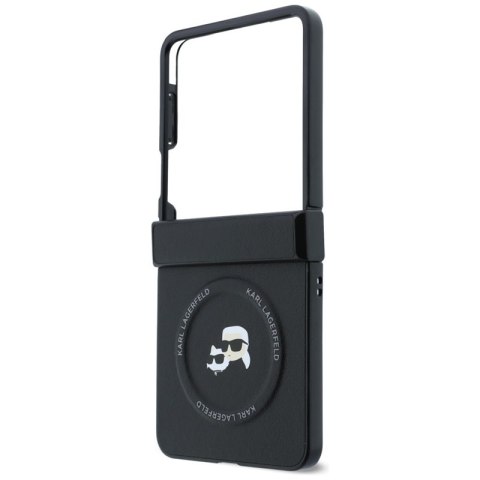 Karl Lagerfeld Karl & Choupette Pins MagSafe - Etui Samsung Galaxy Z Flip 8 (czarny)