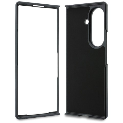 Karl Lagerfeld Saffiano Karl & Choupette Pin - Etui Samsung Galaxy Z Fold 8 Ultra (czarny)