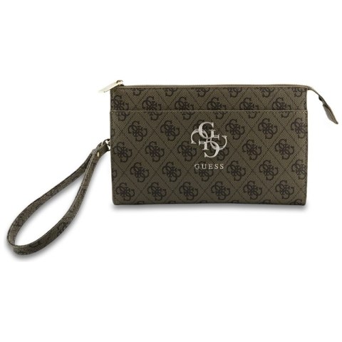 Guess Phone Pouch 4G Big Logo - Torebka kopertówka na telefon (brązowy)