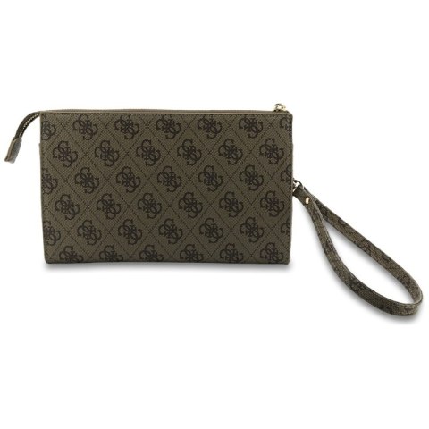 Guess Phone Pouch 4G Big Logo - Torebka kopertówka na telefon (brązowy)