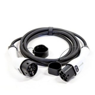 PLATINET EV CHARGING CABLE KABEL DO ŁADOWANIA SAMOCHODU TYPE 2 32A 7,4KW 5M BLACK/WHITE [46296]