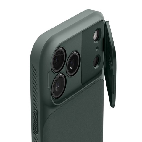 Spigen Optik Armor Mag MagSafe - Etui do iPhone 17 Pro Max (Abyss Green)