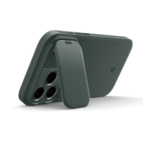 Spigen Optik Armor Mag MagSafe - Etui do iPhone 17 Pro Max (Abyss Green)