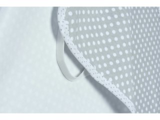 Ochraniacz 2w1 Hevea Milusie 120x60 (Kropeczki Szare)