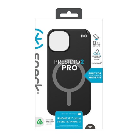 Speck Presidio2 Pro Magsafe - Etui iPhone 17e / 16e / 15 / 14 / 13 (Black / Slate Grey / White)