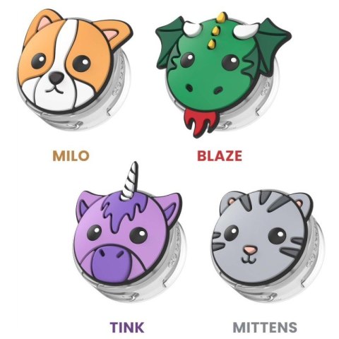 Speck Tagimals - Etui / uchwyt do AirTag 1 / 2 (zestaw 4 szt)