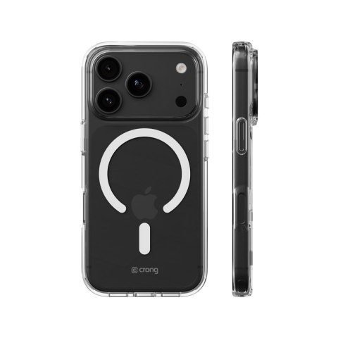 Crong Clear MAG Cover - Etui MagSafe iPhone 18 Pro / 17 Pro (przezroczysty)