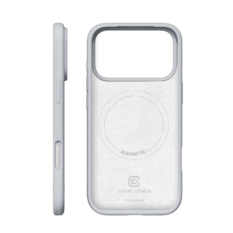 Crong Color Cover Magnetic - Etui MagSafe iPhone 18 Pro Max / 17 Pro Max (szary)