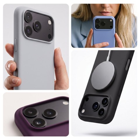 Crong Color Cover Magnetic - Etui MagSafe iPhone 18 Pro Max / 17 Pro Max (szary)