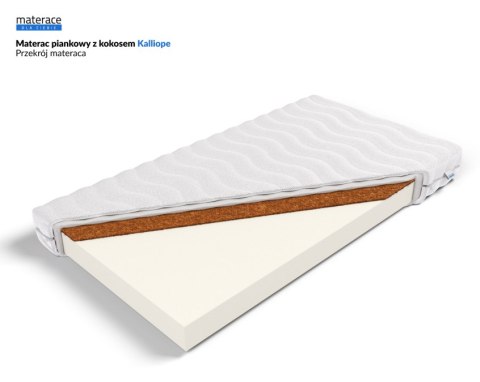 Frankhauer Materac piankowy z kokosem Kalliope - 150 x 200 - Medicott