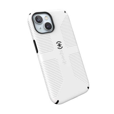 Speck Candyshell Grip MagSafe - Etui iPhone 17e / 16e / 15 / 14 / 13 (White / Black)