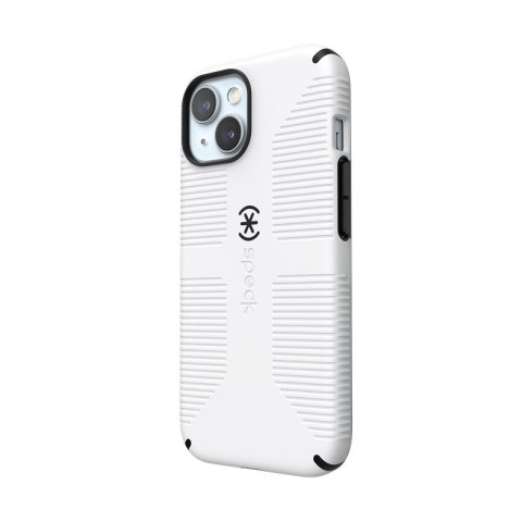 Speck Candyshell Grip MagSafe - Etui iPhone 17e / 16e / 15 / 14 / 13 (White / Black)