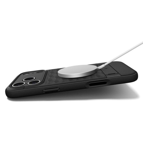 Spigen Parallax S Mag MagSafe - Etui do iPhone 17 Pro (Matte Black)