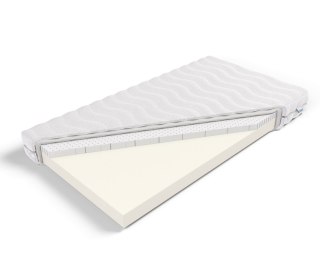 Frankhauer Materac piankowy z lateksem Nike - 140 x 190 - SilverActive