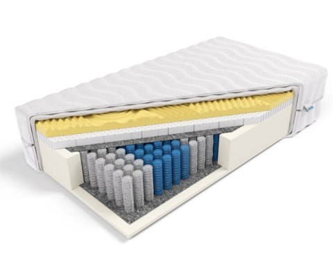 Frankhauer Materac pocket memory z lateksem Hades - 180 x 220 - Dormia