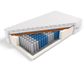 Frankhauer Materac pocket z kokosem i lateksem Nemezis - 160 x 190 - Medicott