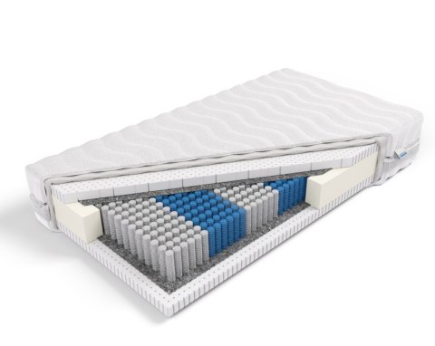 Frankhauer Materac luxpocket z lateksem Ksena - 150 x 200 - SilverActive