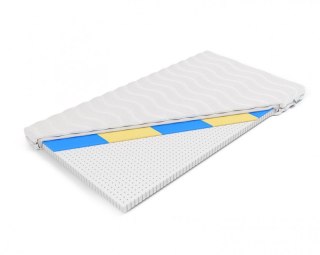 Frankhauer Materac nawierzchniowy lateks z hydrożelem Achaja - 80 x 190 - Aloe Vera