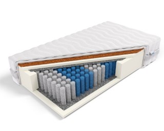 Frankhauer Materac pocket z kokosem Morfeusz Plus - 150 x 200 - Dormia