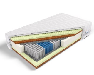 Frankhauer Materac Luxpocket z kokosem Kali - 80 x 190 - Margrita