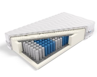 Frankhauer Materac pocket samomasujący Posejdon Plus - 150 x 200 - SilverActive