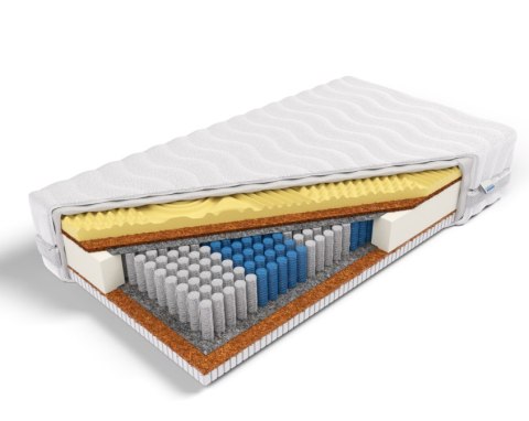 Frankhauer Multipocket z memory lateksem i obustronnym kokosem Hyperion - 180 x 220 - Dormia