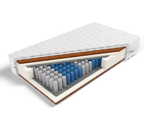 Frankhauer Pocket z podwójnym obustronnym kokosem Tyche - 180 x 220 - Medicott