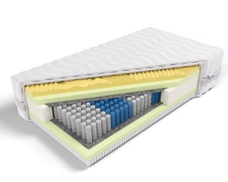 Frankhauer Materac multipocket memory z lateksem Orion - 140 x 190 - Dormia