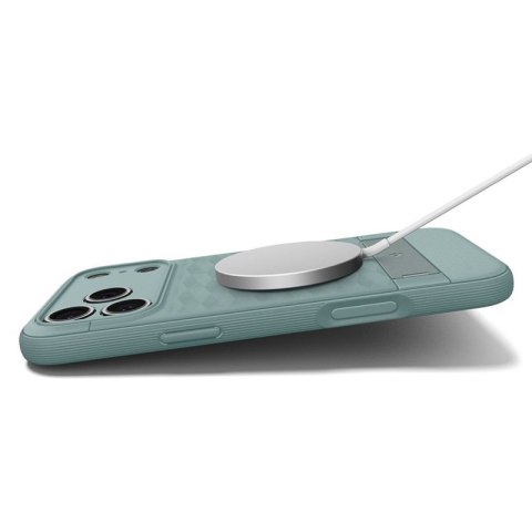 Spigen Parallax S Mag MagSafe - Etui do iPhone 17 Pro Max (Sage Green)