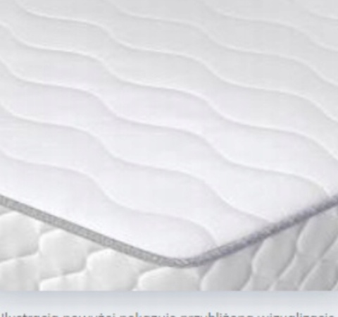 Lux Materac pocket Visco Kokos H3H5 RUBICON JERSEY COSIDO 80x200x22