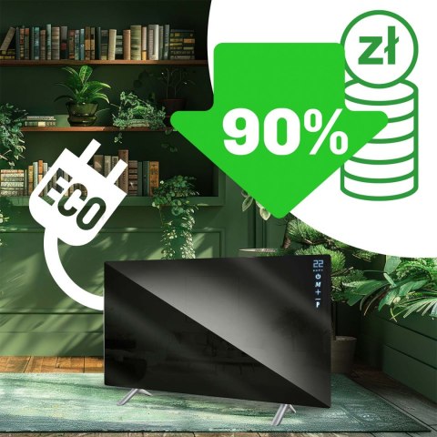 Grzejnik na podczerwień promiennik podczerwieni 720 W Berdsen BD-985 pilot WiFi aplikacja