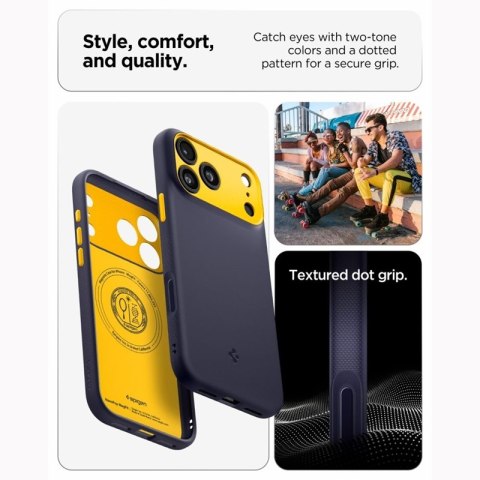 Spigen Nano Pop Mag MagSafe - Etui do iPhone 18 Pro Max / 17 Pro Max (Blueberry Navy)