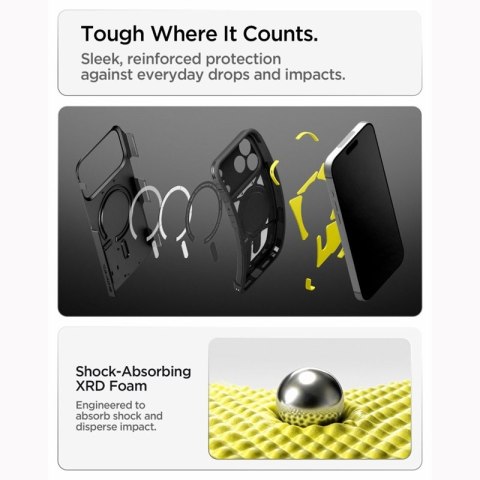 Spigen Tough Armor T Mag MagSafe - Etui do iPhone 18 Pro Max / 17 Pro Max (Black)