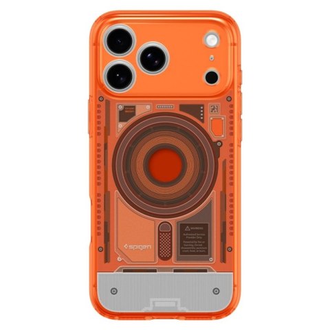 Spigen Ultra Hybrid Mag MagSafe - Etui do iPhone 18 Pro Max / 17 Pro Max (C-One Tangerine)