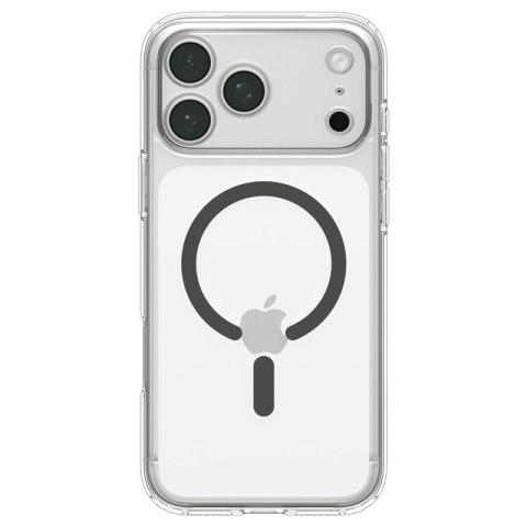 Spigen Ultra Hybrid Mag MagSafe - Etui do iPhone 18 Pro Max / 17 Pro Max (Clear/Graphite)