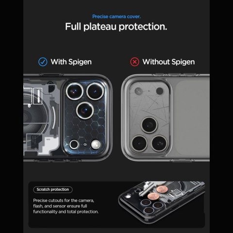 Spigen Ultra Hybrid Mag MagSafe - Etui do iPhone 18 Pro Max / 17 Pro Max (Zero One Black)